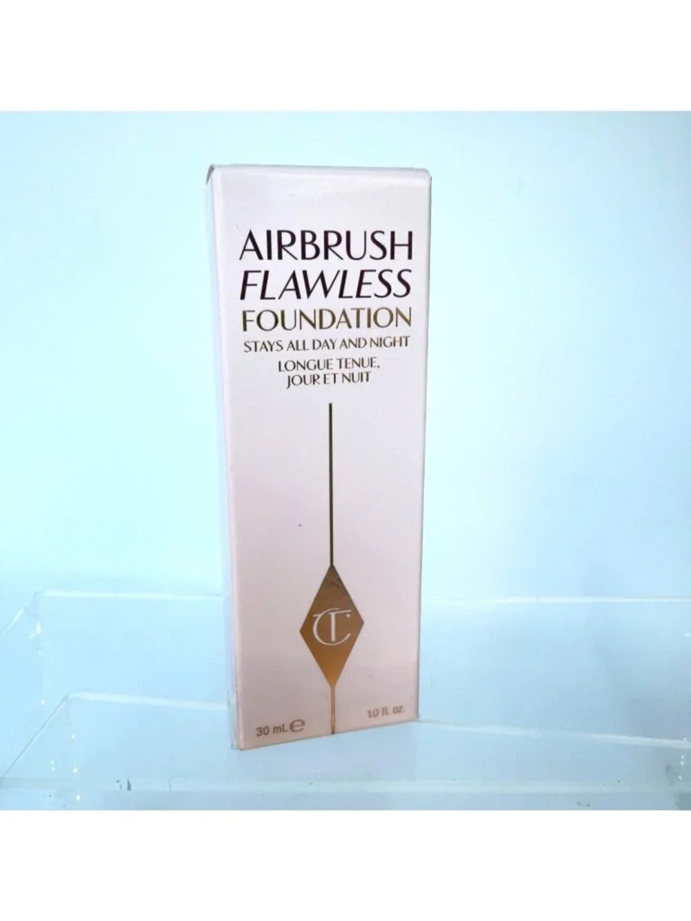 Charlotte Tilbury 4 Neutral Airbrush All Day Flawless Foundation 10 fl. oz